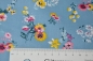Preview: Baumwolle | FLOWERY Blumen | azurblau